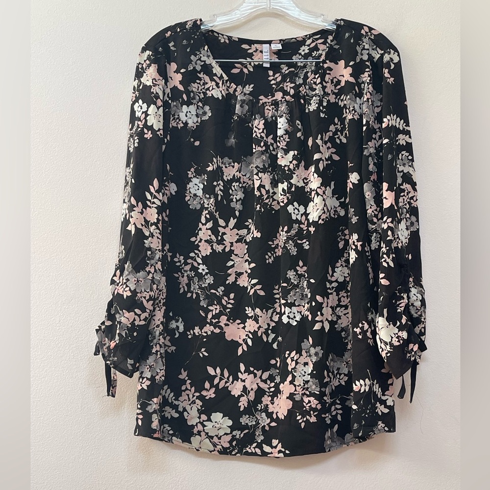 Elle floral blouse